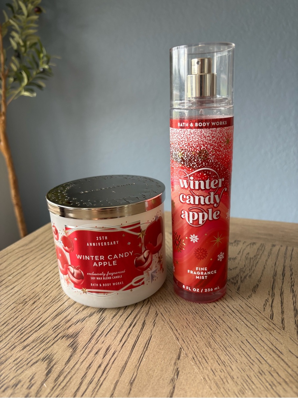 Bath & Body Works Winter Candy Apple Set